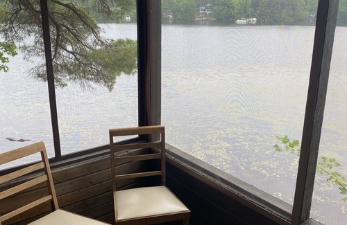 Rhinelander Cabin | Shady Rest Cabin #5, Waterfront, Sand Beach, 2BD/2BTH, Playground, Firepit