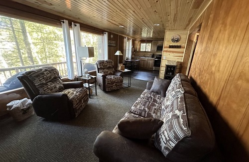 Rhinelander Cabin | Shady Rest Cabin #7, Sandy Beach, Swimming, ATV/UTV Trails, Firepit, Dock