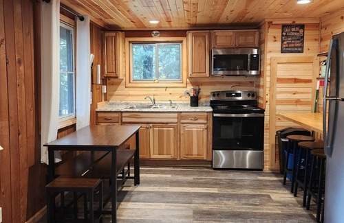 Rhinelander Cabin | Shady Rest Cabin #7, Sandy Beach, Swimming, ATV/UTV Trails, Firepit, Dock