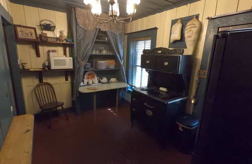 Rocky Bottom House | Shamrock House:Historic Log Cabin, Servant's Quarters, Cottage with trout stream