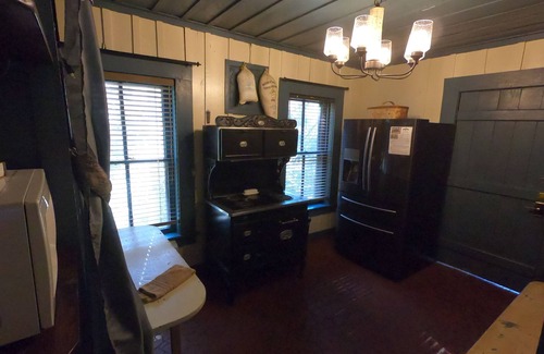 Rocky Bottom House | Shamrock House:Historic Log Cabin, Servant's Quarters, Cottage with trout stream