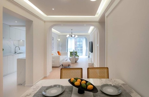 Changning Apartment | Shanghai High-end Zhongshan Apartment Designer Boutique Homestay Cozy 2-Bedroom