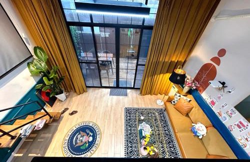 Huaihai Road Commercial Area Apartment | Shanghai Hills & ZINN City Bnb Near Line13 Mid Huaihai Rd & Changle Rd