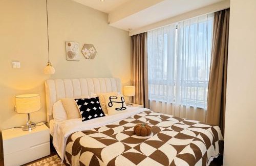 Yangpu Apartment | Shanghai Lerongju Boutique Apartment Metro Line 8 20meter