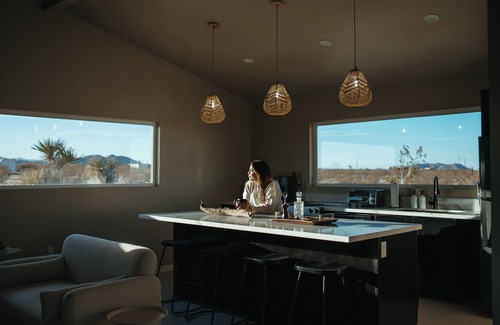 Joshua Tree House | ShangriLa: Deck w/Hot Tub and Cowboy Pool