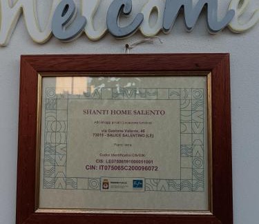 Salice Salentino House | SHANTI HOME Salento