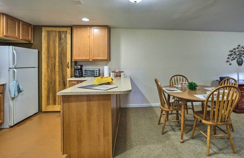 Northeast Park Hill Apartment | Shared Patio & Fire Pit: Denver Apartment