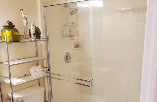 County Line Coalition Apartment | Sharing bedroom with bathroom in a beautifully home near Tampa Premium Outlets,