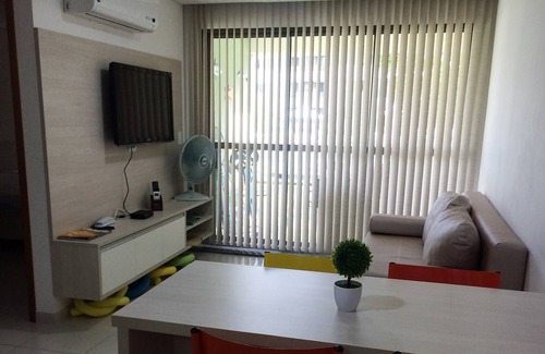 Praia dos Carneiros Apartment | Sheep Beach Resort - Flat Super Complete for Up to 6 People