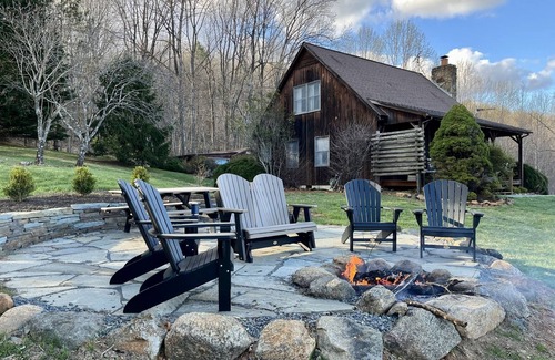 Etlan Cabin | Shenandoah cabin with 4 bedrooms, heated saltwater pool and beautiful views