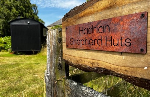 Crawcrook Cabin | shepherd hut glamping in Northumberland