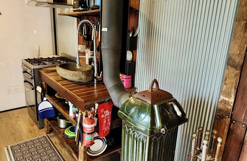 Austinville Apartment | Shipping Container with Plumbed Outhouse:Building#7