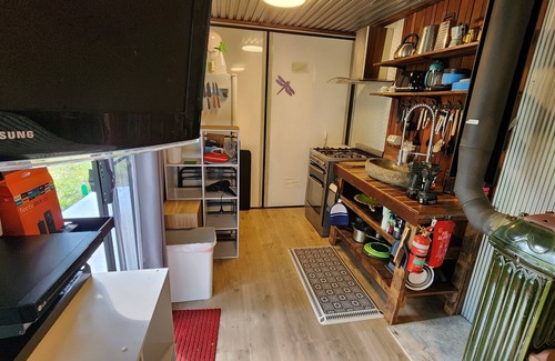 Austinville Apartment | Shipping Container with Plumbed Outhouse:Building#7