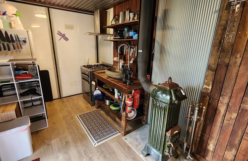 Austinville Apartment | Shipping Container with Plumbed Outhouse:Building#7