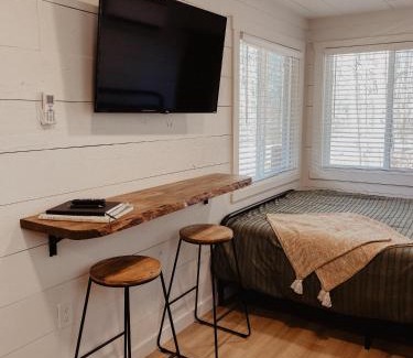 Dunlap Ski Chalet | Shipping Container Home near Fall Creek Falls State Park