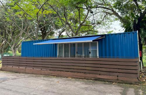 Queenstown Hotel | Shipping Container Hotel at Haw Par Villa GoogleMap Address 27 Zehnder Road Taxi and cars can only enter via Zehnder Road