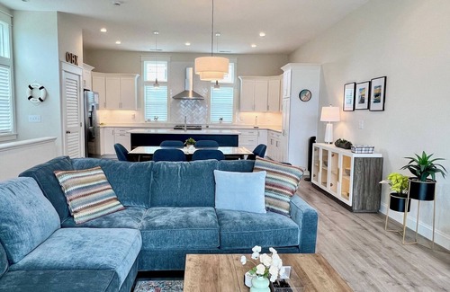 Kill Devil Hills House | Shorely Happy: New Construction, Semi-Oceanfront Townhouse, Close to Beach!