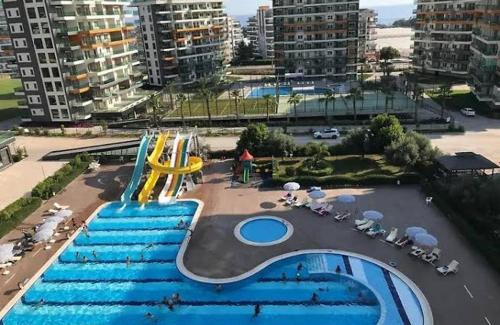 Avsallar Apartment | Siberland olive garden 1+1 residence spa - pool