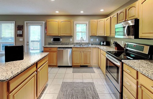 Mountainside House | Sidetracked | Luxe Details, Backyard Pavilion, Fire Pit + Convenient Location!