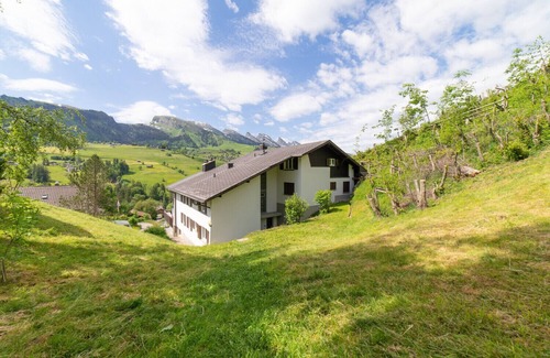 Wildhaus Apartment | Sieben Berge 3-room holiday apartment with panoramic mountain view