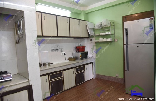 Kathmandu House | Single bedroom, living room, kitchen and bathroom