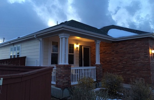 The Conservatory at the Plains House | Single family ranch near the airport with Rocky Mountain View’s.
