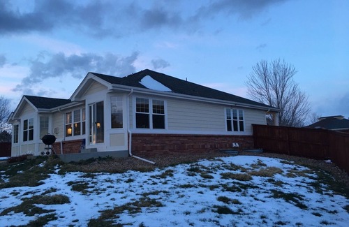 The Conservatory at the Plains House | Single family ranch near the airport with Rocky Mountain View’s.