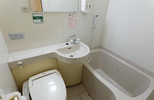 Hakata Ekimae Hotel | Single room smoking plan with breakfast for 2 peo/Fukuoka Fukuoka