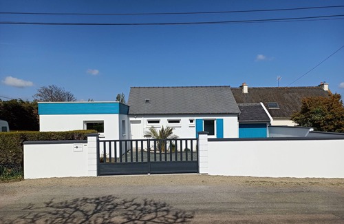 Hillion House | Single storey house with sea view, for 5 people