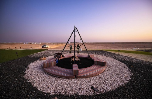 Umm al Quwain RV Rental | Siniya Island Leisure Campground in Umm Al Quwain