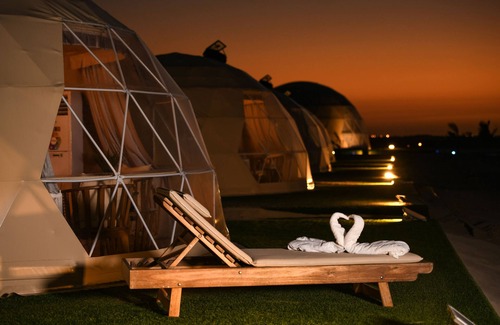 Umm al Quwain RV Rental | Siniya Island Leisure Campground in Umm Al Quwain