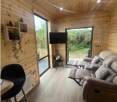 Fivemilebourne House | Sionnach Cabin - Private outdoor hot tub - Pet friendly