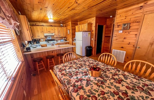 Grassy Creek Cabin | Sip Cider on the Deck Overlooking Brilliant Foliage @ Above It All