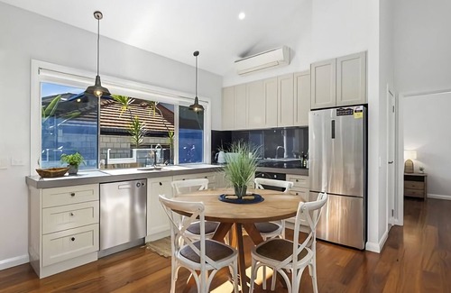 Sawtell Villa | Situated just steps from the beach, this luxurious accommodation offers premium location and more