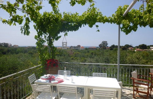 Lepreo House | Six-bedroom House With Terrace Ionian Sea View