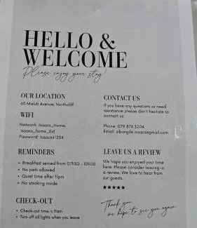 Northcliff House | Sizanazo Guest House - Double Room