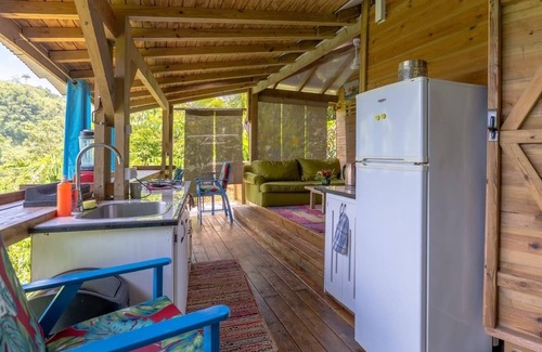 Roseau Cottage | Sizo 2 bedroom wooden cottage, outdoor living