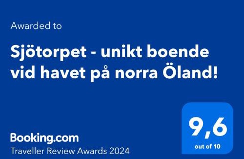 Sodvik House | Sjötorpet - unikt boende vid havet på norra Öland!