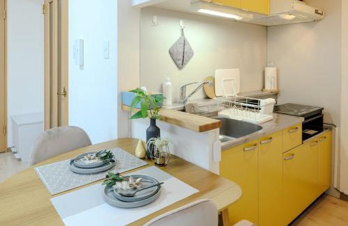 Kotoni Apartment | SK202 Good Location 3-minute walk from Kotoni Station! With washer and dryer