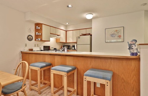 Ludlow Condo | Ski and stay with the family at this simple and clean Winterplace unit