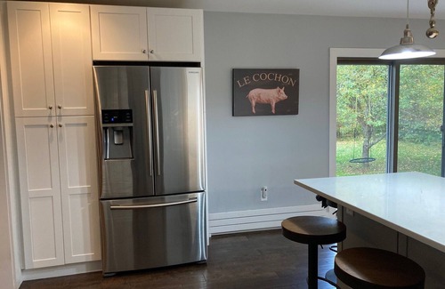 Oliverea House | Ski Belleayre, Hunter or Windham - The Secluded Chalet, fire place, 4 bed/2 bath