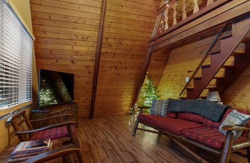 Boyne Falls Ski Chalet | Ski Friendly A-frame Surrounded by Nature