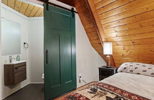 Boyne Falls Ski Chalet | Ski Friendly A-frame Surrounded by Nature