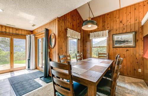 Valley Creek Run House | Ski, Hike and Fish Mtn-View Maggie Valley Retreat