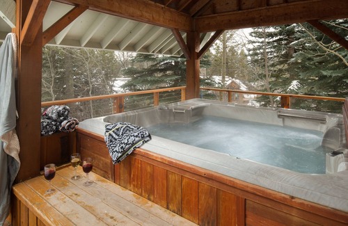 Teton Village House | Ski-In Family Lodge w/Hot Tub, Game Room, Sauna & Designer Interiors