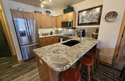 East Village at Copper Condo | Ski in/Out! Gold Rated, Corner, plus sized unit, King BR & 4 Bunks, Great Views!