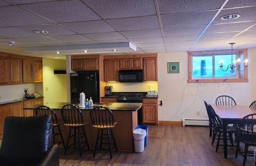 North Troy Condo | Ski in & out on Grammy Jay—right next to the ski run + view of Grammy Jay.