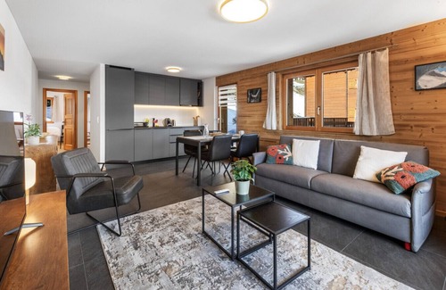 Heremence Apartment | Ski in/ski out apartment - 4 Vallées ski area