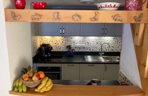 Les Gets Apartment | Ski in /Ski out Apartment with uninterrupted view of the piste.