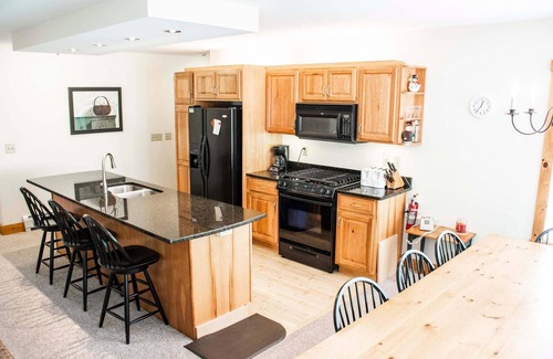 North Troy Condo | Ski in/Ski out at Jay Peak- 10 feet from Grammy Jay Run